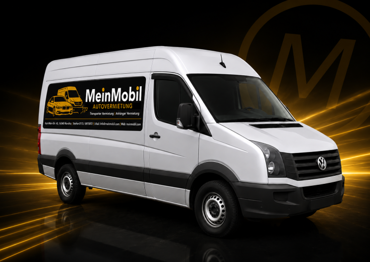 VW Crafter Standard – Transporter mieten Wandlitz