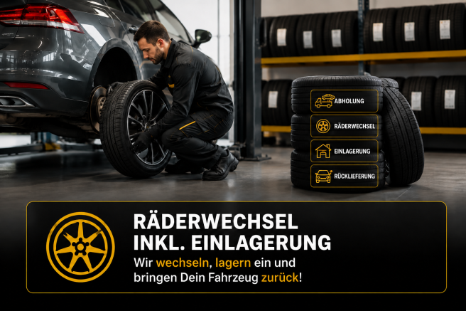 Räderwechsel und Einlagerung bei MeinMobil Wandlitz